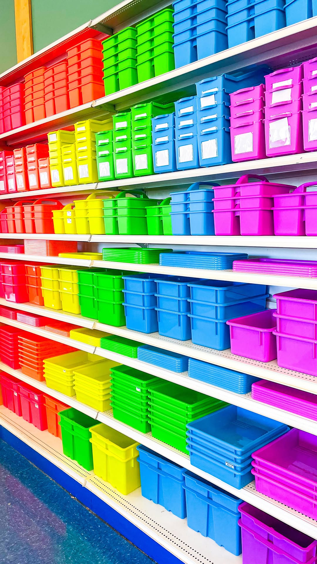 Instagram post by @sweetfirstiefun for Lakeshore Learning. Caption reads: Alllll the heart eyes, @lakeshorelearning !!....