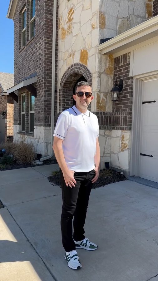 Instagram post by @nickintech1 for COOFANDY. Caption reads: Back to campus in style with @Coofandyofficial !....