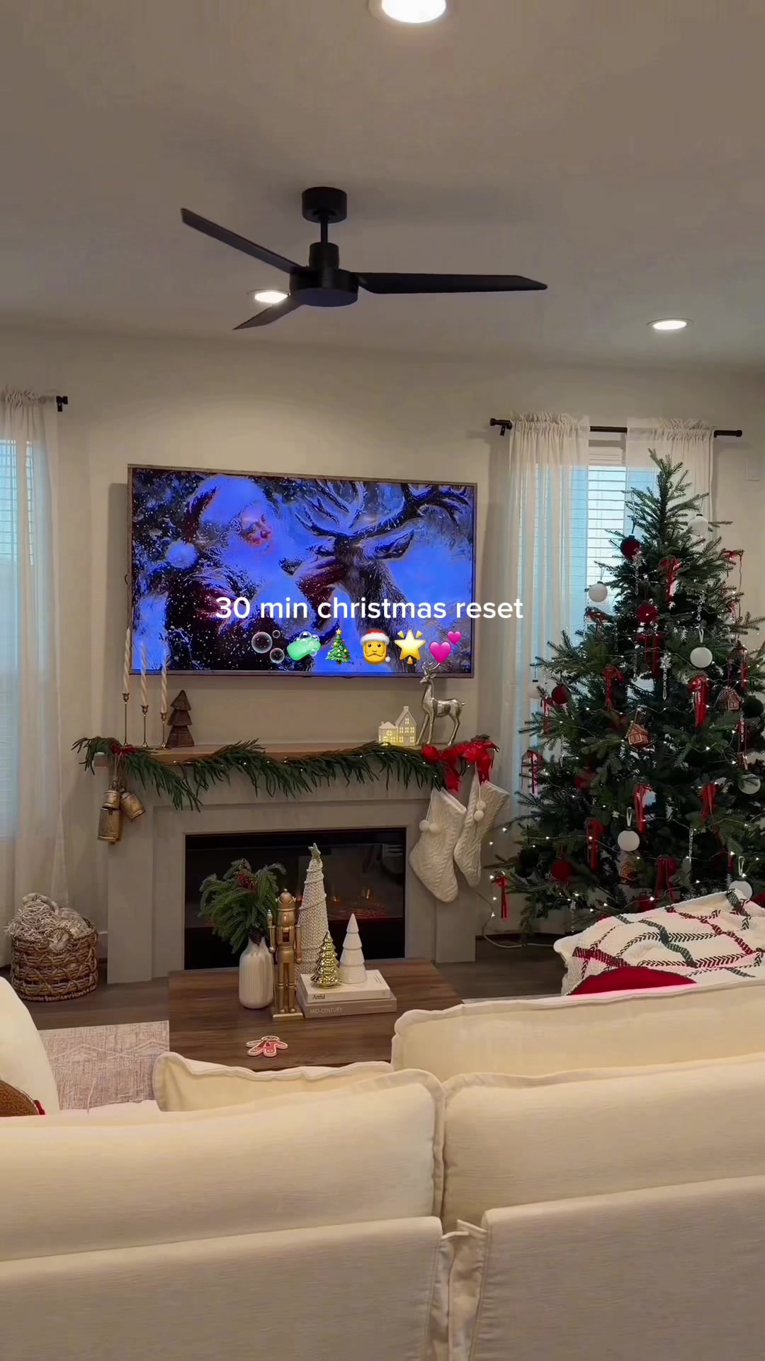 TikTok post by @xo_debb for Lefant. Caption reads: [...] resets just got way easier 🎄✨ My @Lefant....