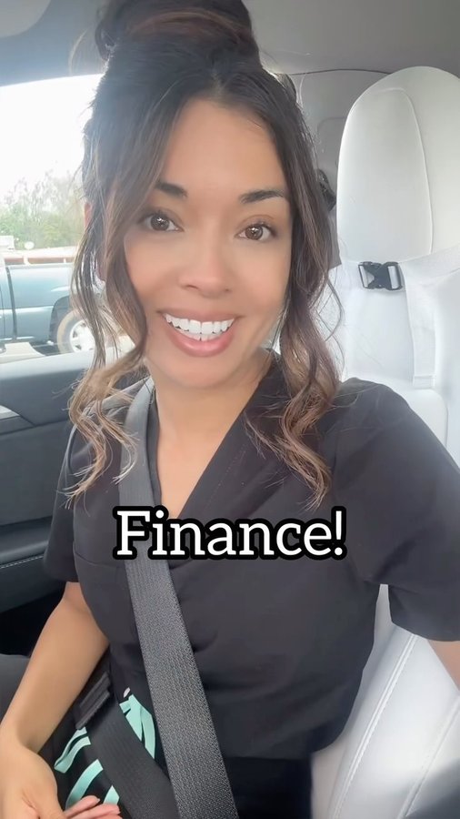 Instagram post by @anna_thenurse for Fidelity Investments. Caption reads: This is your sign to get started on your financial....