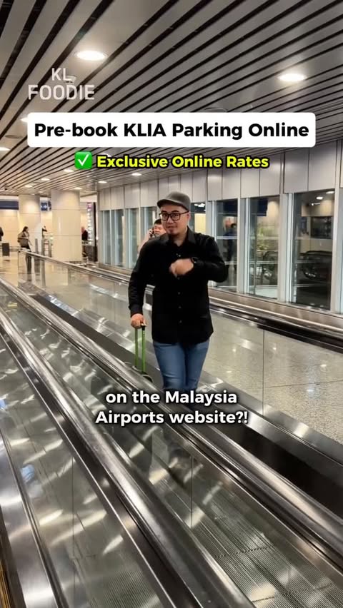 Instagram post by @carbuddiemy for KL Foodie. Caption reads: Skip the stress of last-minute parking at the....