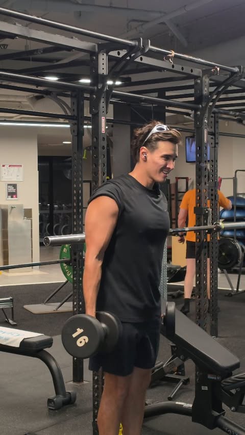Instagram post by @lifewithtommm for rebel sport. Caption reads: [...] work, and getting better every day....