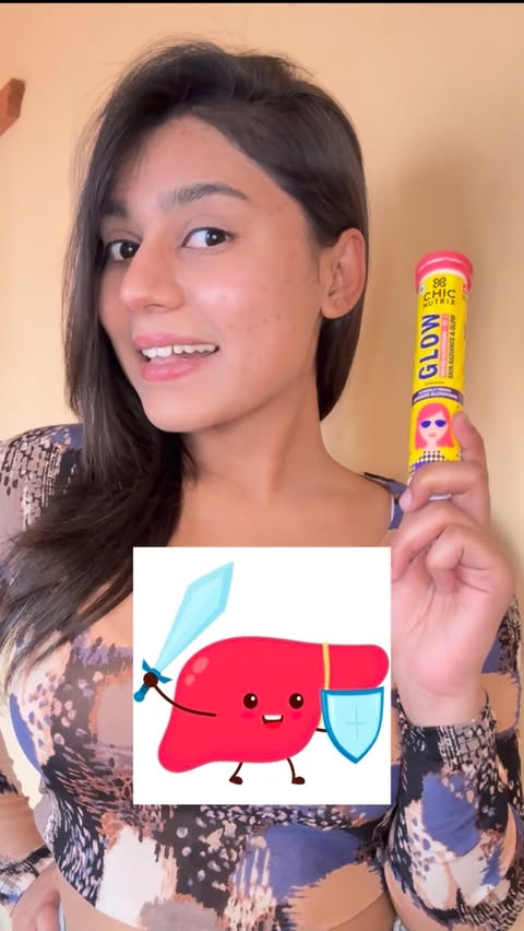 Instagram post by @sahana.v01 for Chicnutrix. Caption reads: Comment for the link!

Skincare, but make it....