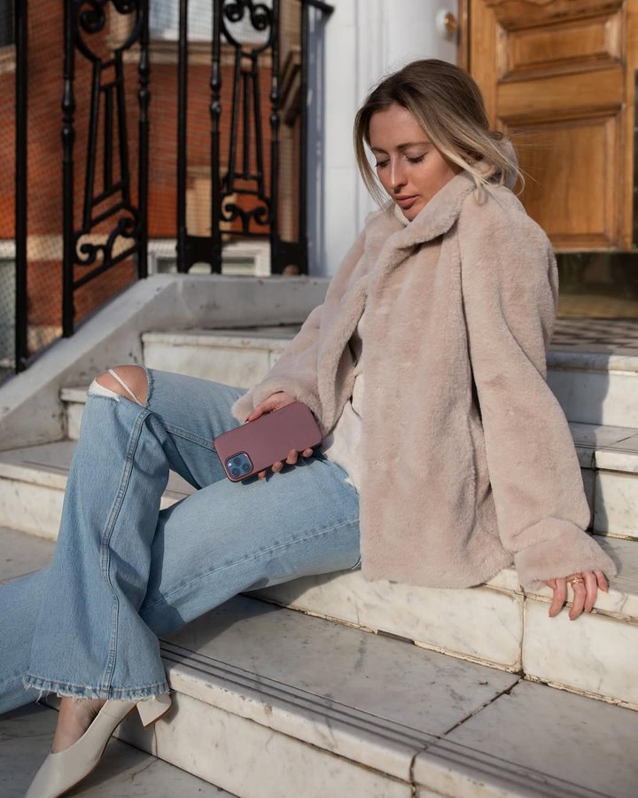 Instagram post by @fashionisminepassion for NUDIENT. Caption reads: [...] I’m sharing a new collaboration with....