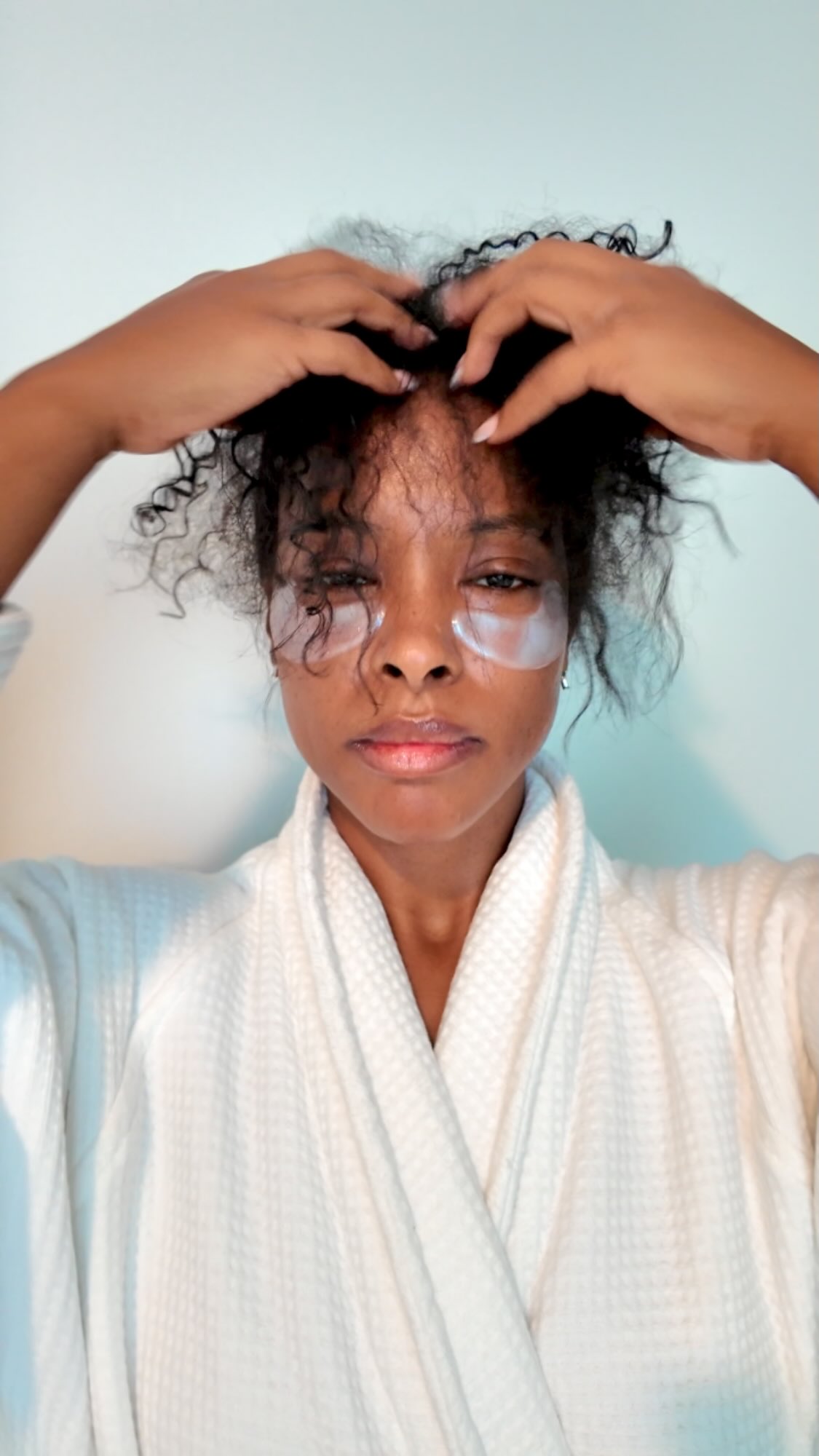 Instagram post by @fly_auntie_mik for Aunt Jackie's Curls & Coils. Caption reads: WITH NATIONAL AUNT & UNCLES DAY APPROACHING....