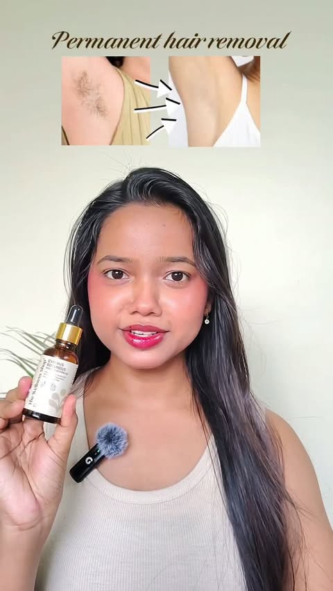 Instagram post by @sheshines05 for The Wellness Shop. Caption reads: Comment for link✨ Permanent hair removal, how to....