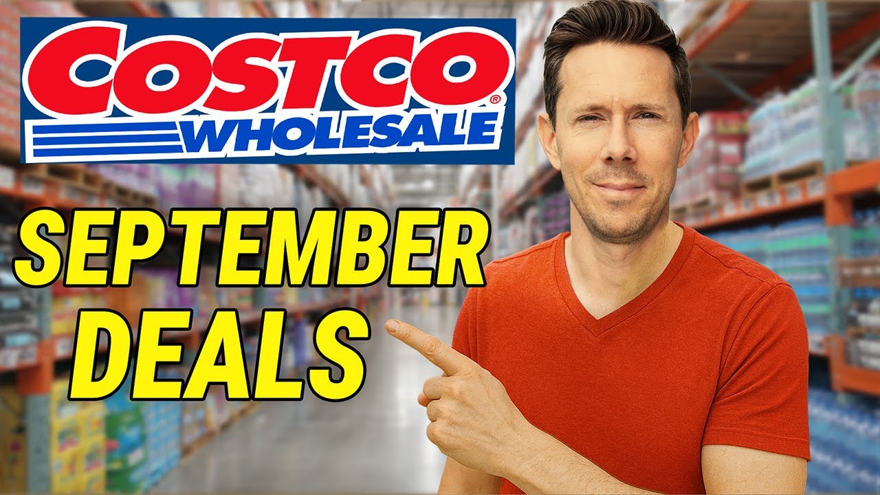 YouTube post by @BobbyParrish for Birch. Caption reads: Top 5 Costco Deals To Buy NOW(September Coupon....