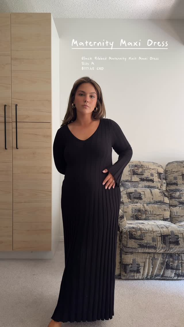 Instagram post by @itsmegzworld_ for PinkBlush Maternity. Caption reads: Pregnancy outfit haul from @pinkblushmaternity....