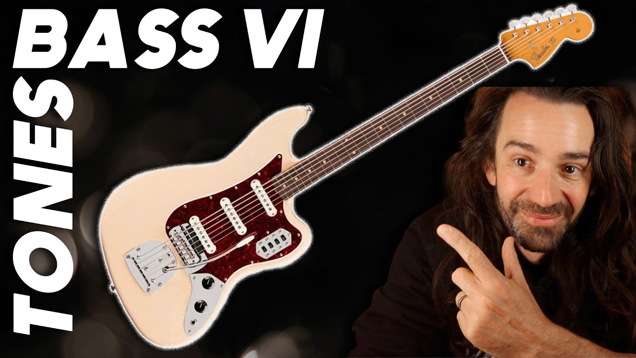 YouTube post by @LeonTodd for Sweetwater Integration. Caption reads: I Finally Tried a Bass VI....