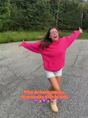 TikTok post by @dancewithkate_ for God's Love Overcomes. Caption reads: Left it in the river and walked away forgiven....