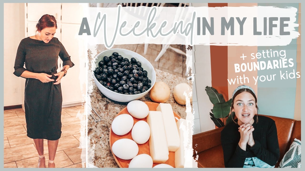 YouTube post by @MeganFoxUnlocked for Hello Bello. Caption reads: A (Weekend) Day in My Life as a MENNONITE MOM:....