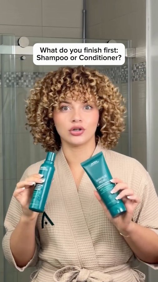 Instagram post by @manesbymell for Aveda. Caption reads: Get 25% off select @aveda haircare essentials....