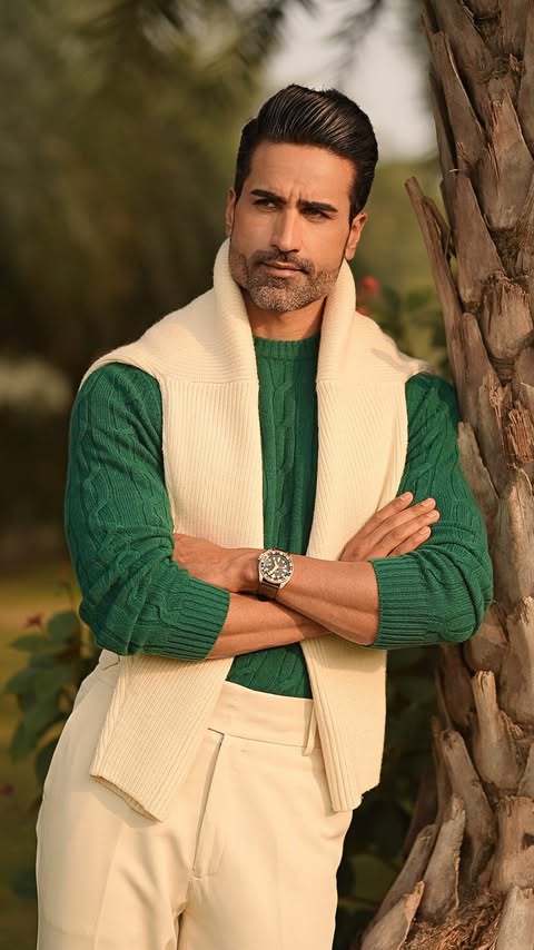 Instagram post by @jatinkhirbat for Tata CLiQ. Caption reads: Winter styling never looked this sharp. From....