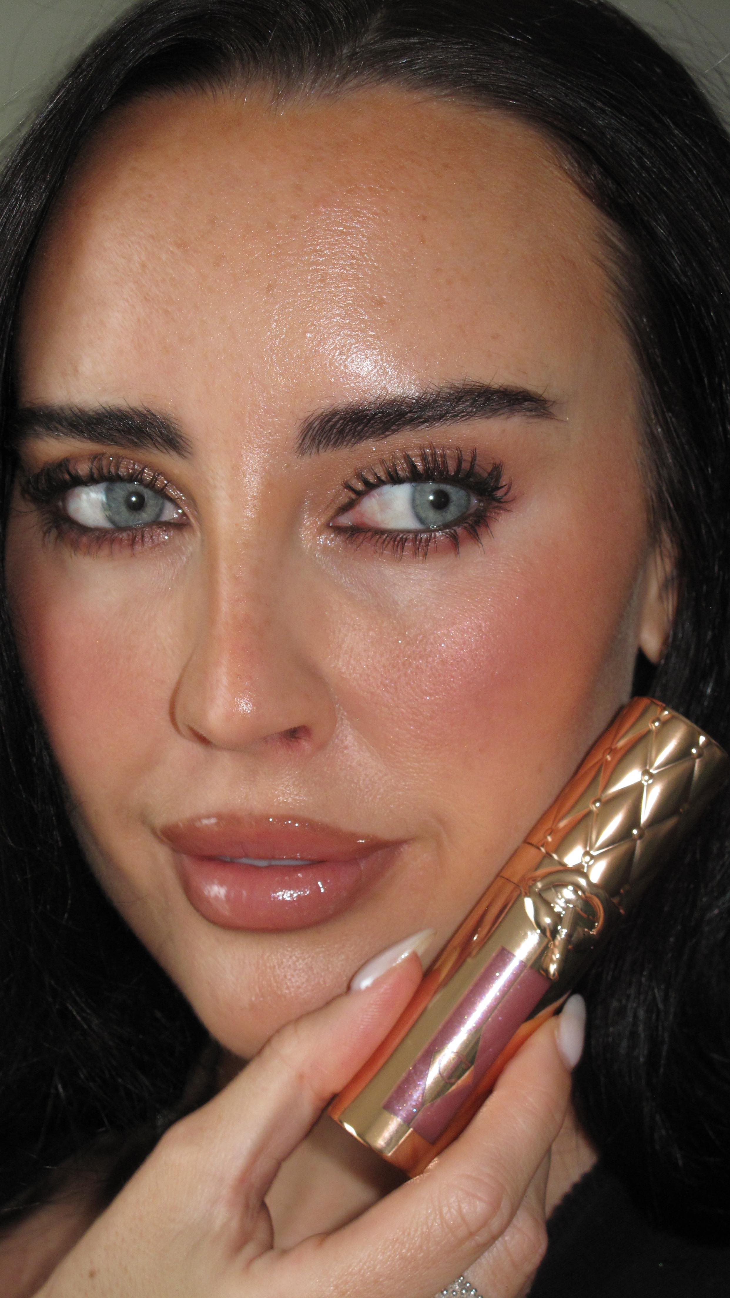 Instagram post by @eleanorose_ for Space NK. Caption reads: Join us at the most festive pop-up of the year at....