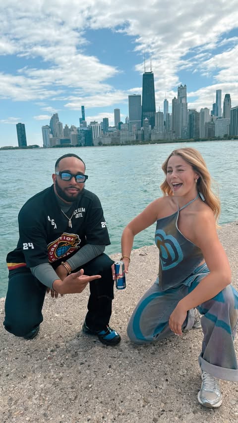 Instagram post by @steffi_mercie for Red Bull Belgium. Caption reads: 3rd location doing chicago footwork a style i’ve....