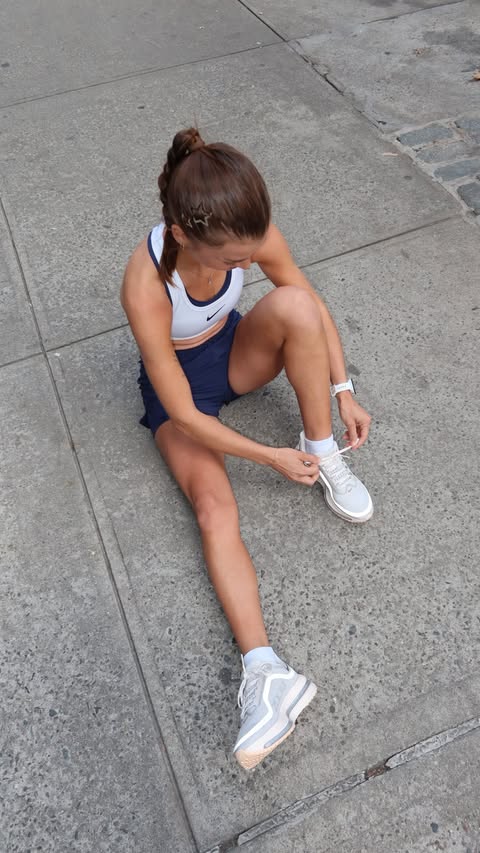 Instagram post by @alaynasepic for Nike Running. Caption reads: [...] all of these looks at @nordstrom.....