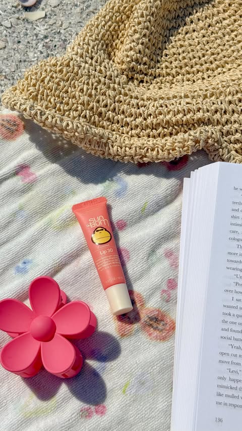 Instagram post by @alexabrutus for Sun Bum. Caption reads: these @sunbum SPF lip tints have become a staple....