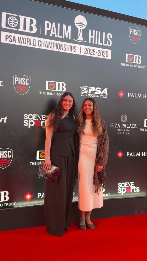 Instagram post by @thecairozoom for CairoScene. Caption reads: #ZoomAD: On the eve of the CIB Palm Hills PSA....