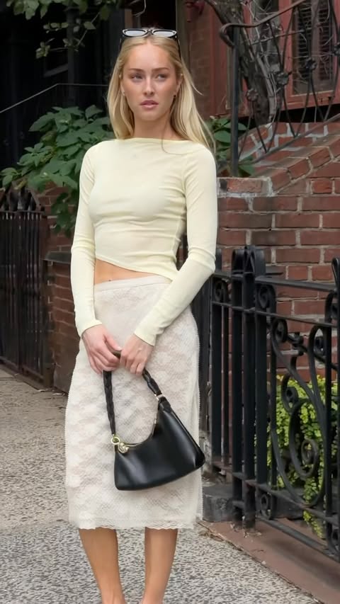 Instagram post by @sydneyschiffer for ASOS. Caption reads: who’s excited for fall !!!!! 🍂🚕🏙️ @asos....