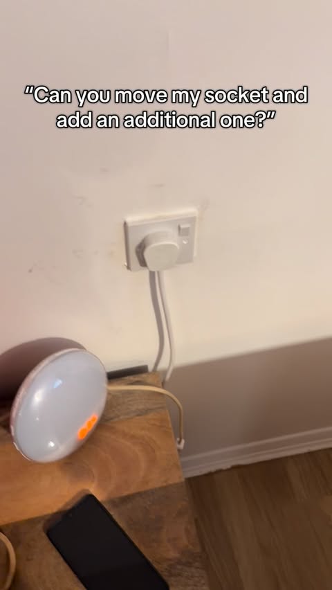 Instagram post by @omelectrical_ for Screwfix. Caption reads: [...] and adding a new one with sockets from....