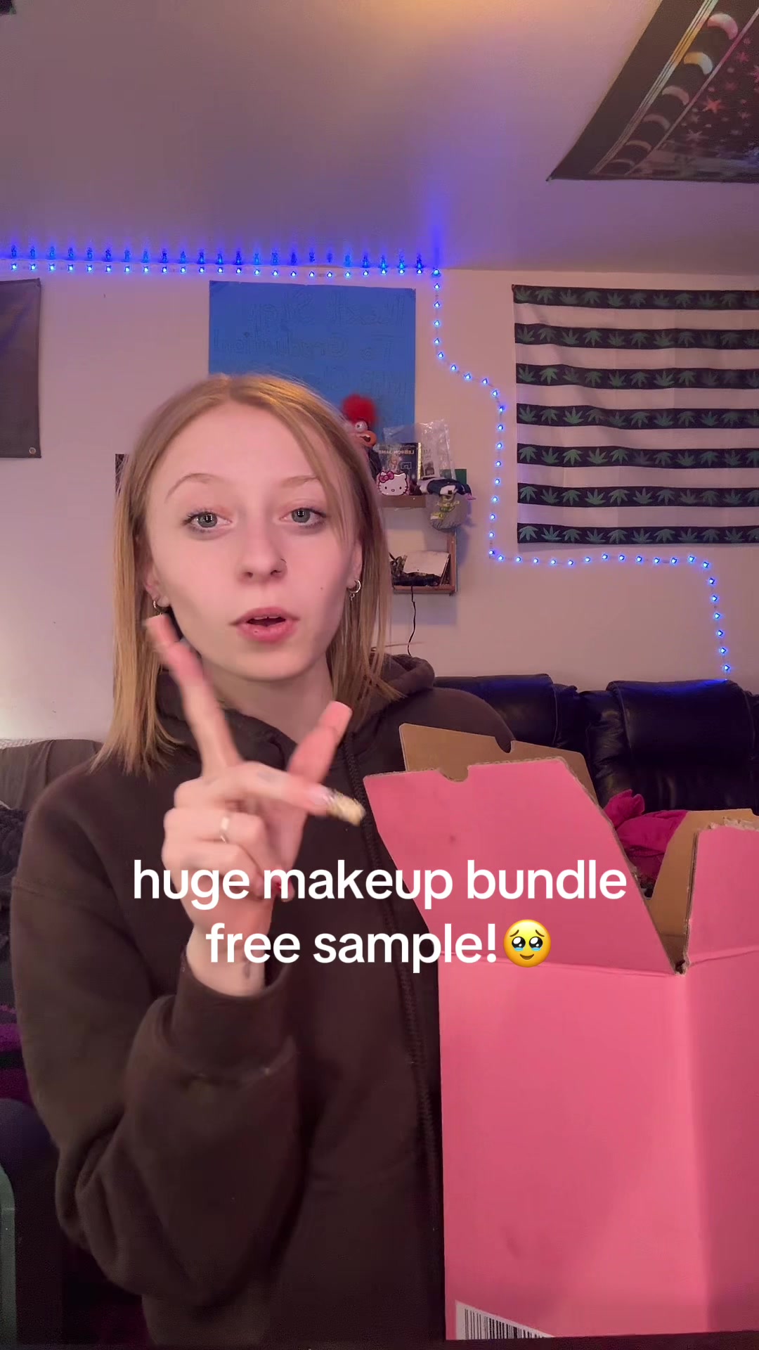 TikTok post by @mahaylaaaa_ for Kati Beauty NYC. Caption reads: thank you sm@Kati Beauty NYC and thank u guys for....
