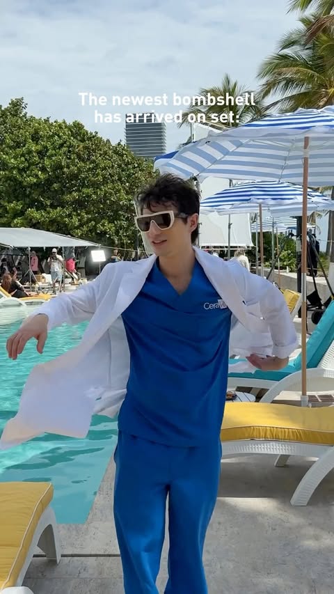 Instagram post by @dermangelo for CeraVe. Caption reads: [...] and a medical degree) ENTERS THE VILLA!....