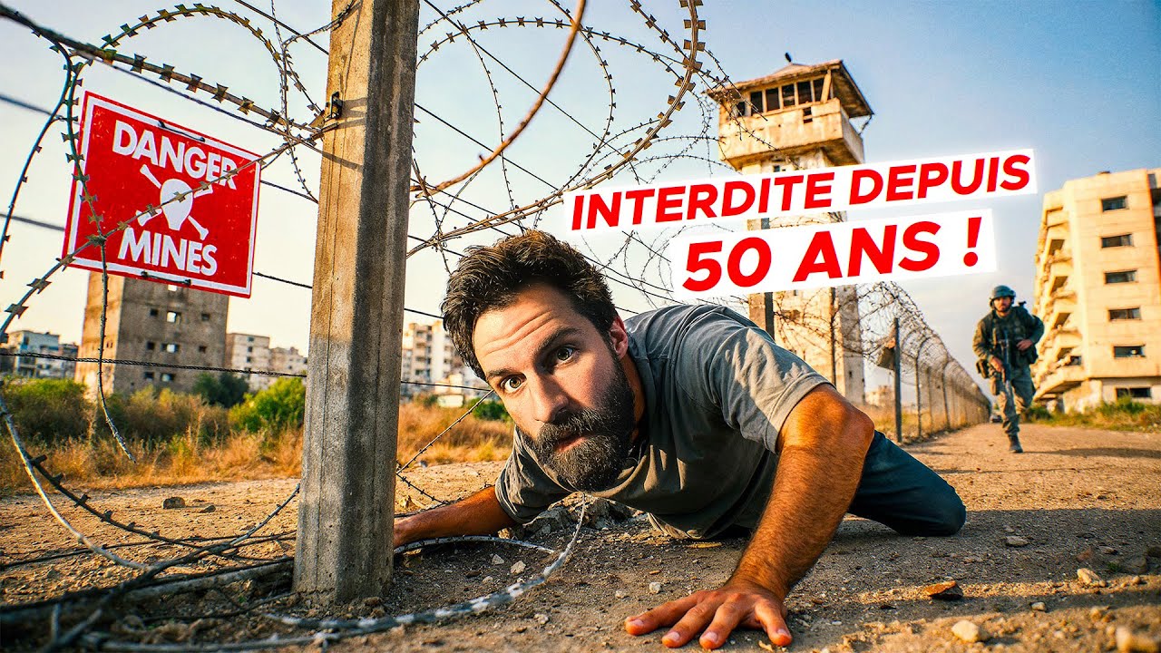 YouTube post by @HitTheRoad for IPLN. Caption reads: WE INFILTRATE THE BIGGEST GHOST CITY! (guarded by....