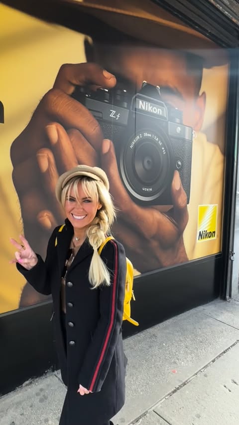 Instagram post by @iamdixiedixon for NikonUSA. Caption reads: [...] wild in NYC for Nikon!!! Yippeee!!!....