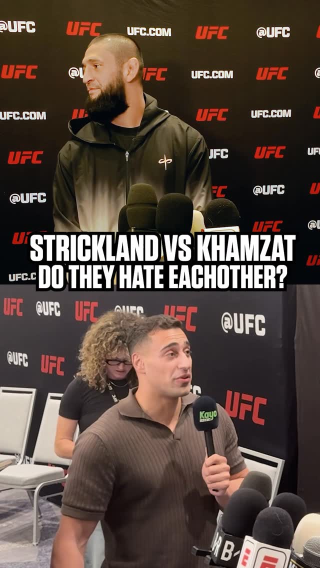 Instagram post by @jonbernardk for Kayo Sports. Caption reads: [...] #ufc328 Watch UFC 328 This Sunday on....