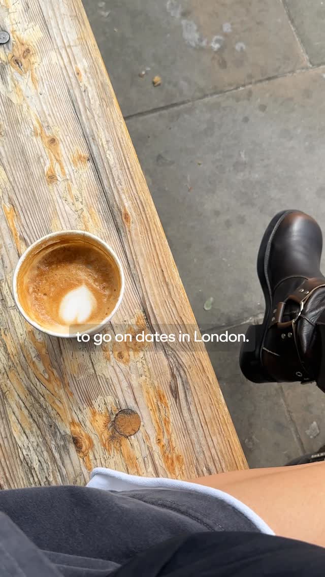 Instagram post by @sashappleton for Bumble UK and Ireland. Caption reads: AD East London makes finding bumble date spots....