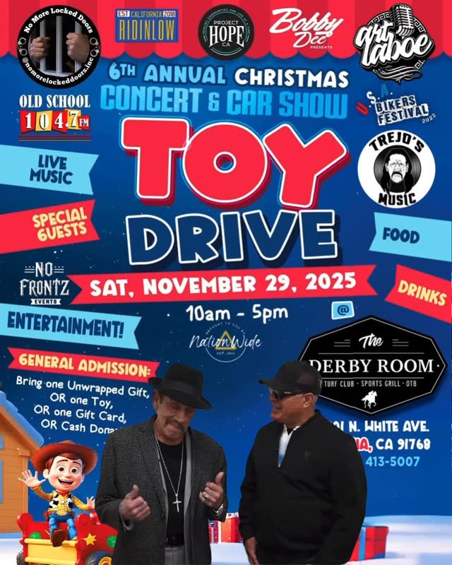 Instagram post by @chino_mike909 for Nationwide. Caption reads: @chino_mike909 & @officialdannytrejo want to....