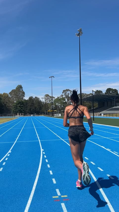 Instagram post by @charlie.williams for LSKD. Caption reads: [...] Velocity Bra in Energy Print Black 🖤 @lskd....