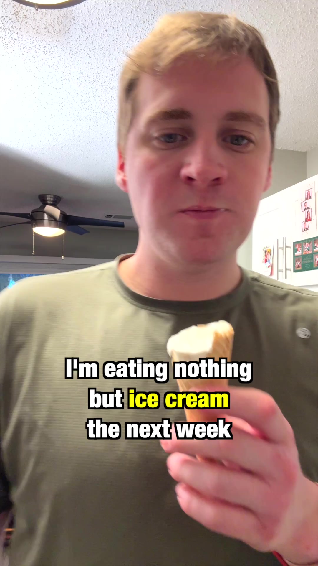 TikTok post by @siryacht for Ninja Kitchen. Caption reads: [...] but ice cream for a week with the @Ninja....