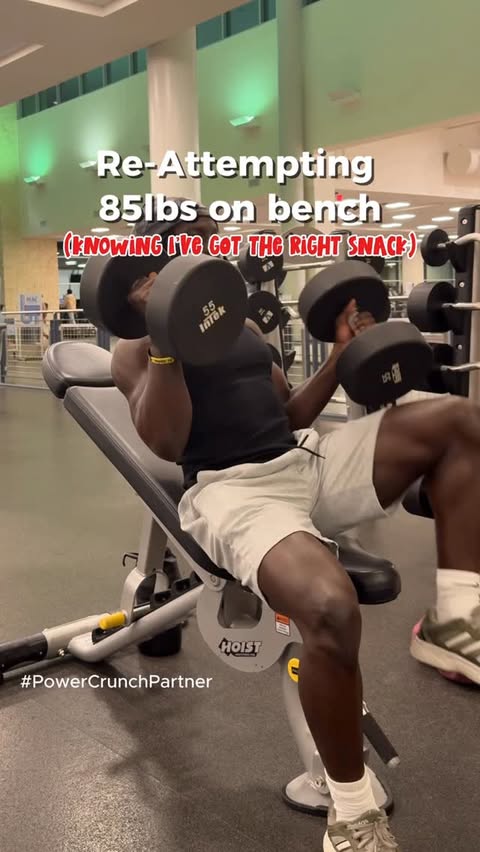 Instagram post by @thekwamena for Campus Trendsetters. Caption reads: [...] 13g of protein 🫣 @powercrunch....