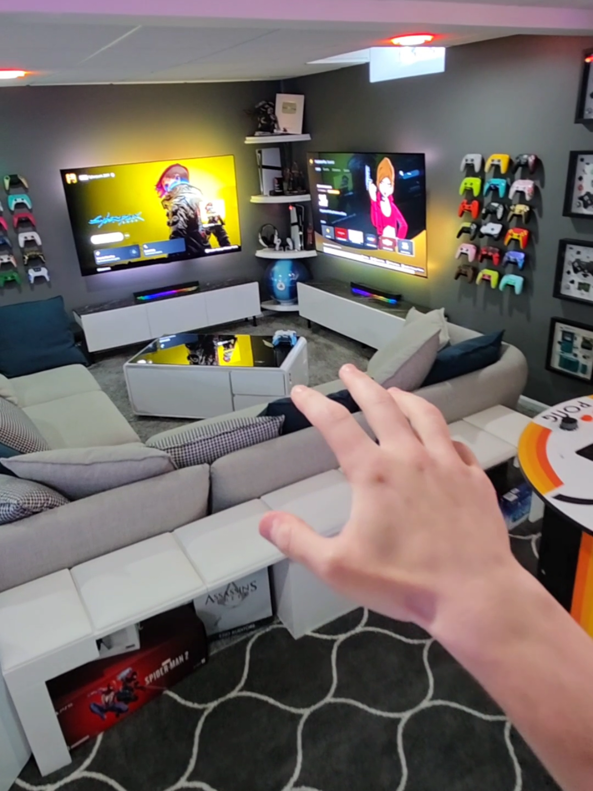 TikTok post by @camxpetra for GameSir. Caption reads: [...] #fyp #goals #Xbox #setup Thank you @GameSir....