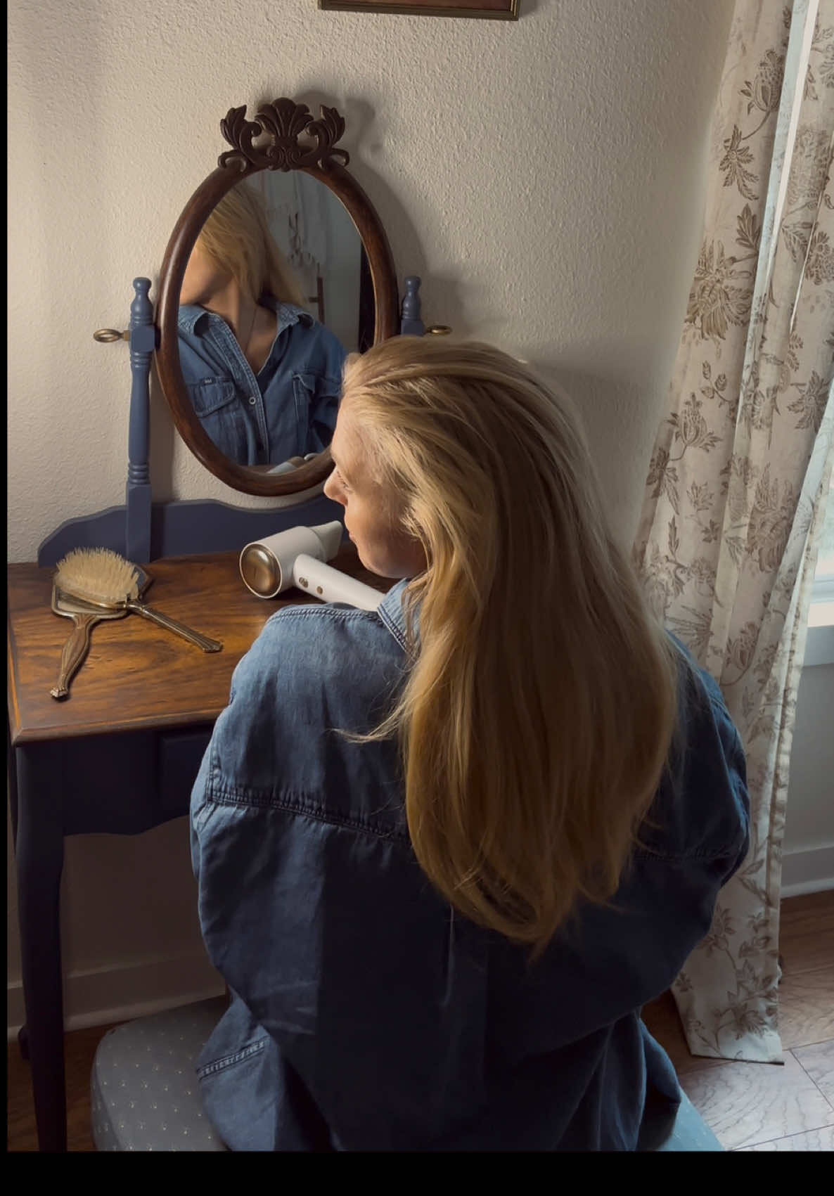 TikTok post by @sid_styled for Tideway. Caption reads: Never have I ever blow-dried my hair in 7 minutes....