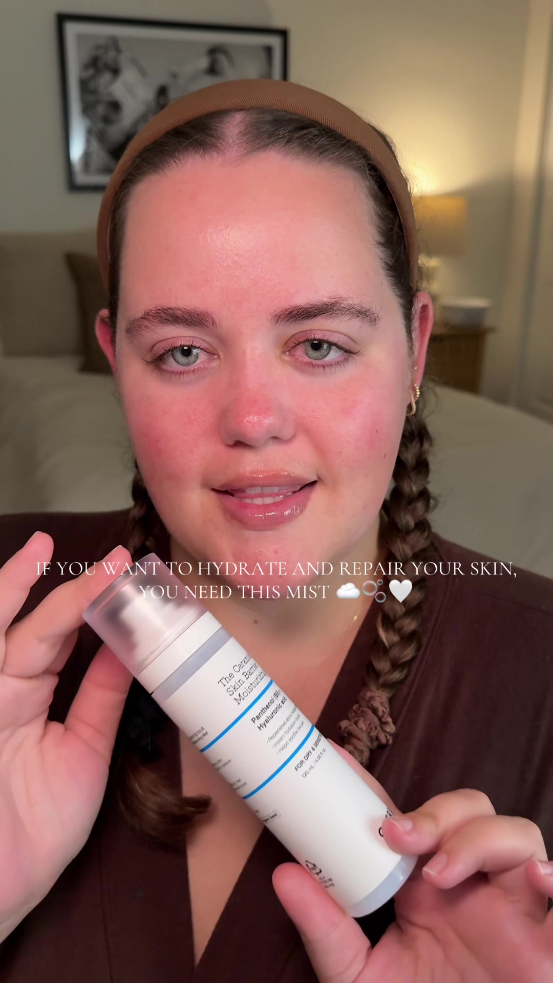 TikTok post by @beautywithtayy_ for COSRX. Caption reads: [...] cried when I found out the @COSRX US face....