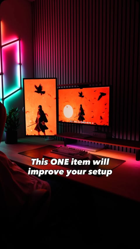 Instagram post by @neeazzy for Nanoleaf. Caption reads: [...] 🤩 AD | Huge thank you to the team at....