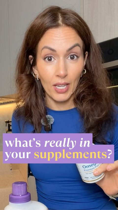 Instagram post by @dr.stephanie.estima for iHerb. Caption reads: [...] exactly why I order my supplements from....