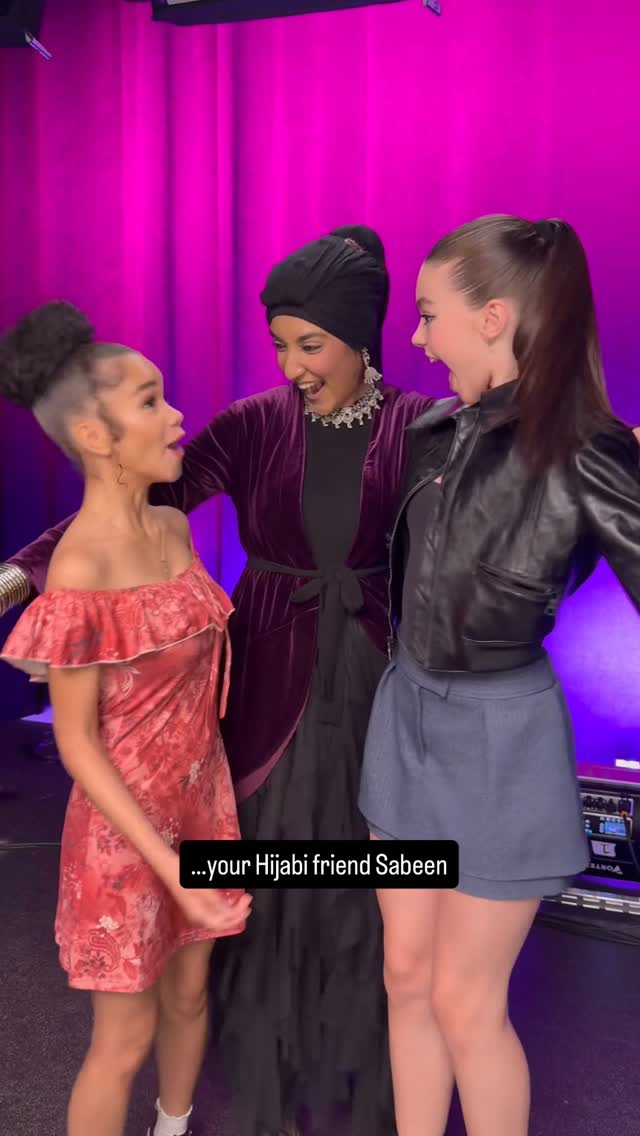 Instagram post by @thehijabibounder for Disney Channel. Caption reads: 🚨DISNEY CHANNEL JUNKET INCOMING!🚨

What an....