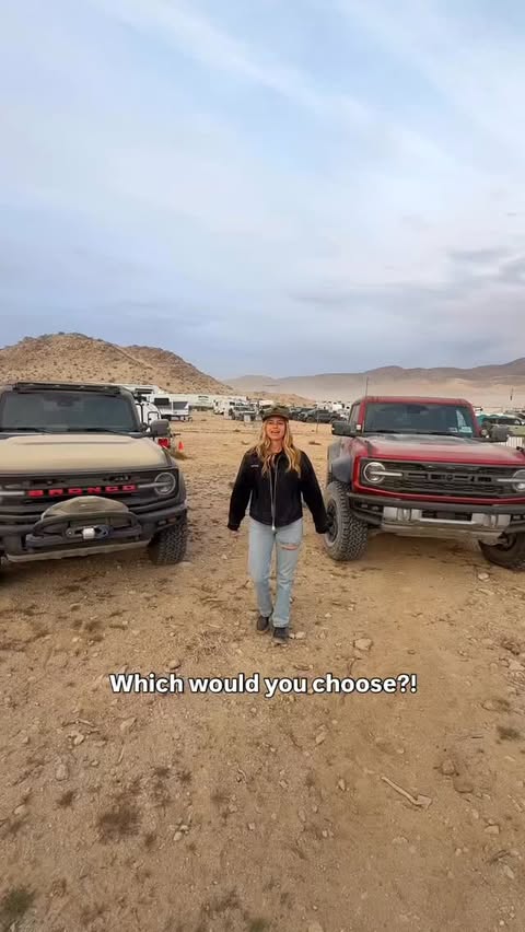 Instagram post by @rachelstrait1 for Ford Bronco. Caption reads: [...] website, ford.com/accessories! @fordbronco....