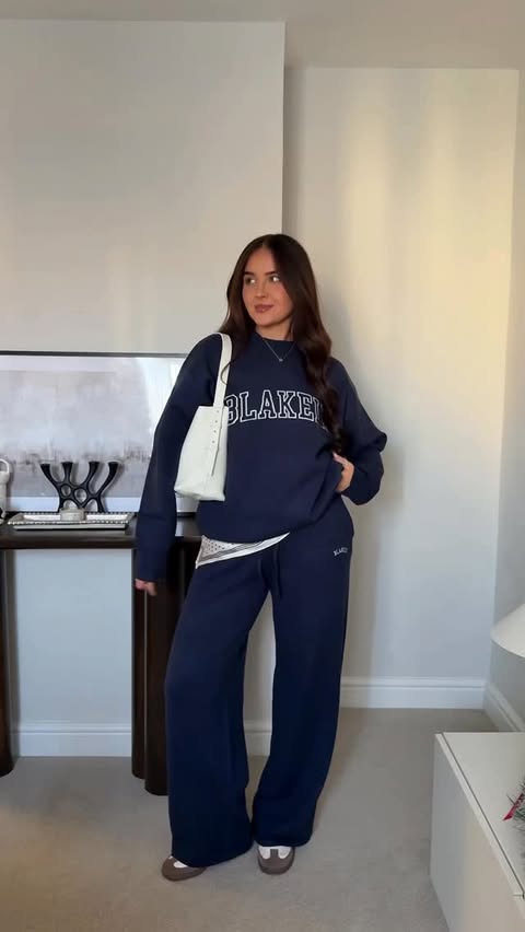 Instagram post by @chlocraig for Blakely Clothing. Caption reads: no words, @blakely 👏🏼 the quality, design, & fit....