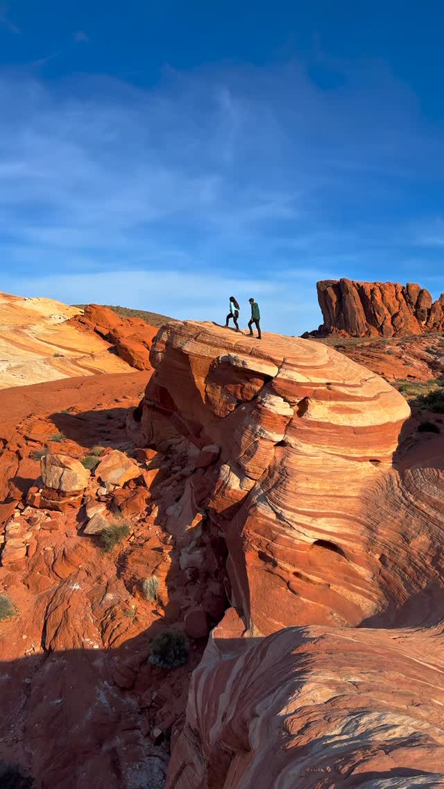 Instagram post by @madisonxtyler for Travel Nevada. Caption reads: Can you believe people go to Vegas and skip this....