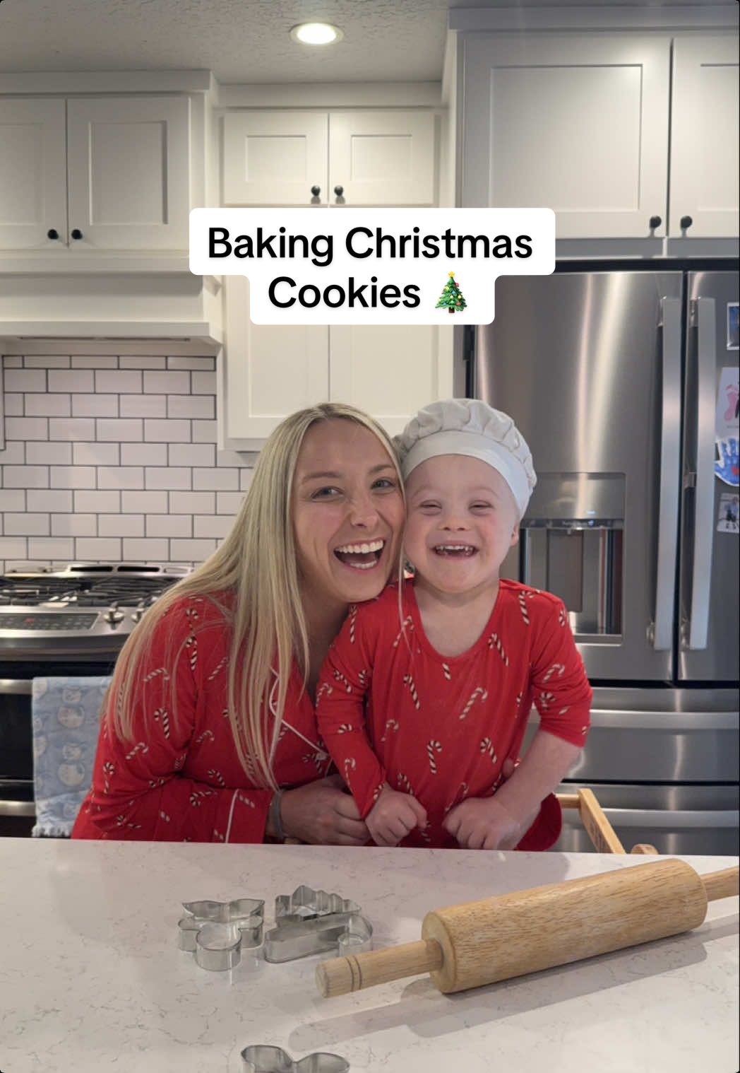 TikTok post by @haliealane9 for Kyte Baby. Caption reads: Feeling the chaos and Christmas spirit in our new....