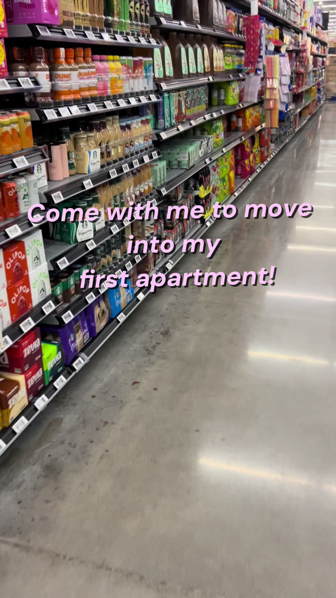 TikTok post by @mrs.champangemamii for Pop & Bottle. Caption reads: moving into my new apartment with the help of pop....