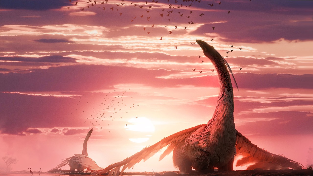 YouTube post by @ego_one for Fiverr. Caption reads: Serina - The Incredible Planet of Birds.
