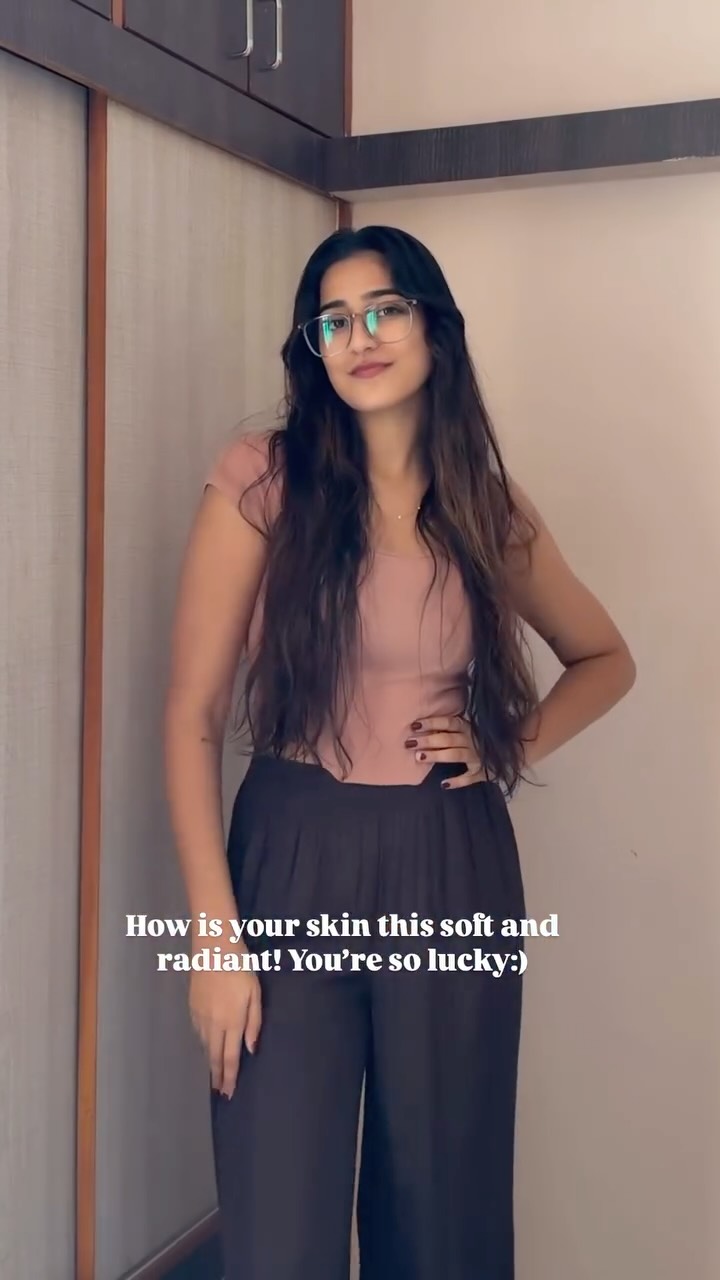 Instagram post by @sonalll_l for Be Bodywise. Caption reads: Comment for link✨️
Just a little glow-up moment....