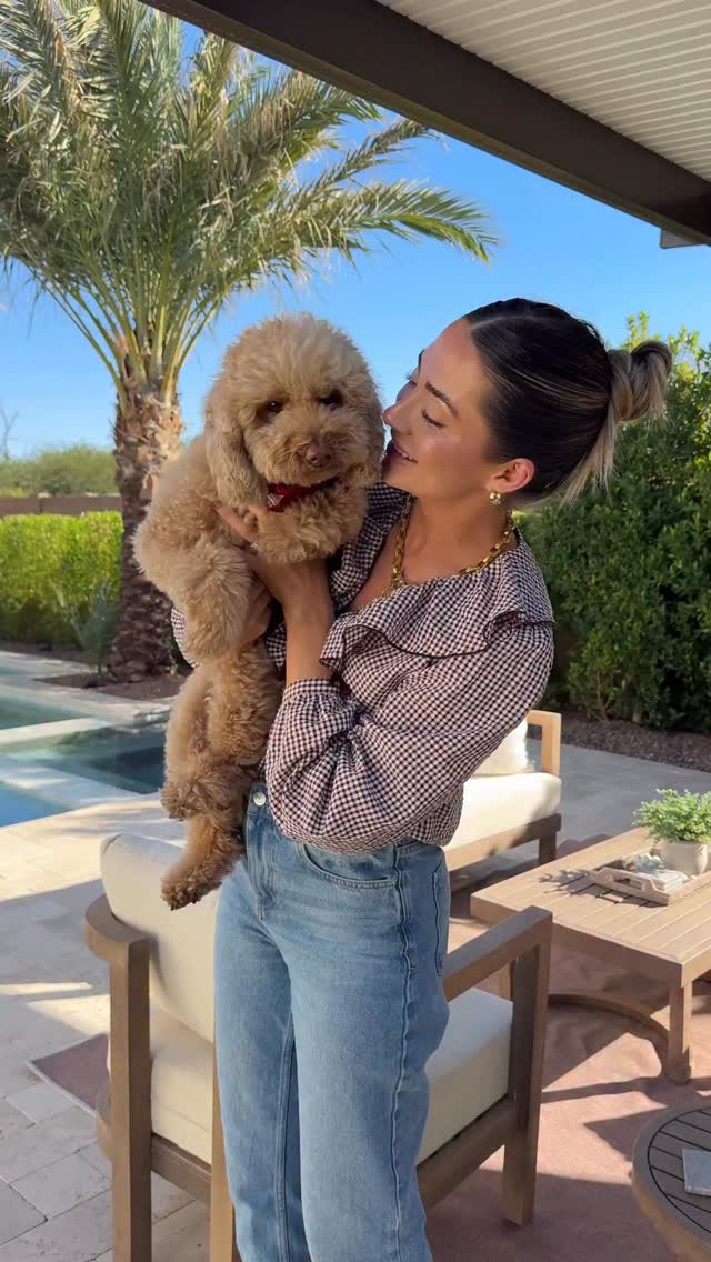 Instagram post by @nicolecarlsonxo for Sundays for Dogs. Caption reads: She may not be the best at fetch but at least....