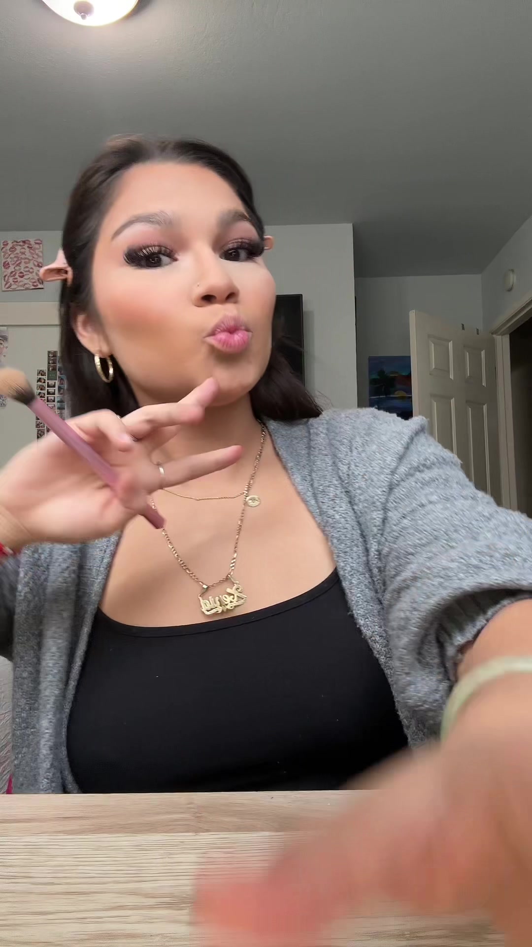 TikTok post by @badbittyzz for Physicians Formula. Caption reads: [...] @Painted @essence.cosmetics @Physicians....