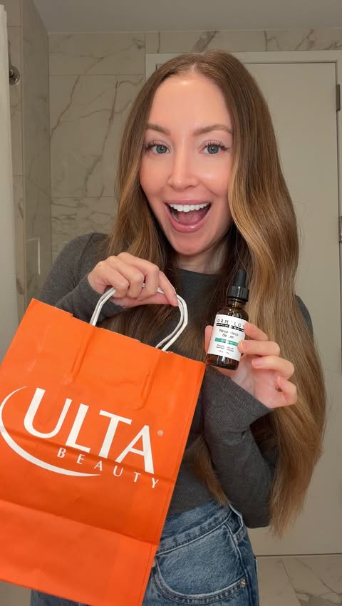 Instagram post by @jillian.gottlieb for DRMTLGY. Caption reads: @drmtlgy is at @ultabeauty ✨ my must-buys ⬇️ [...].